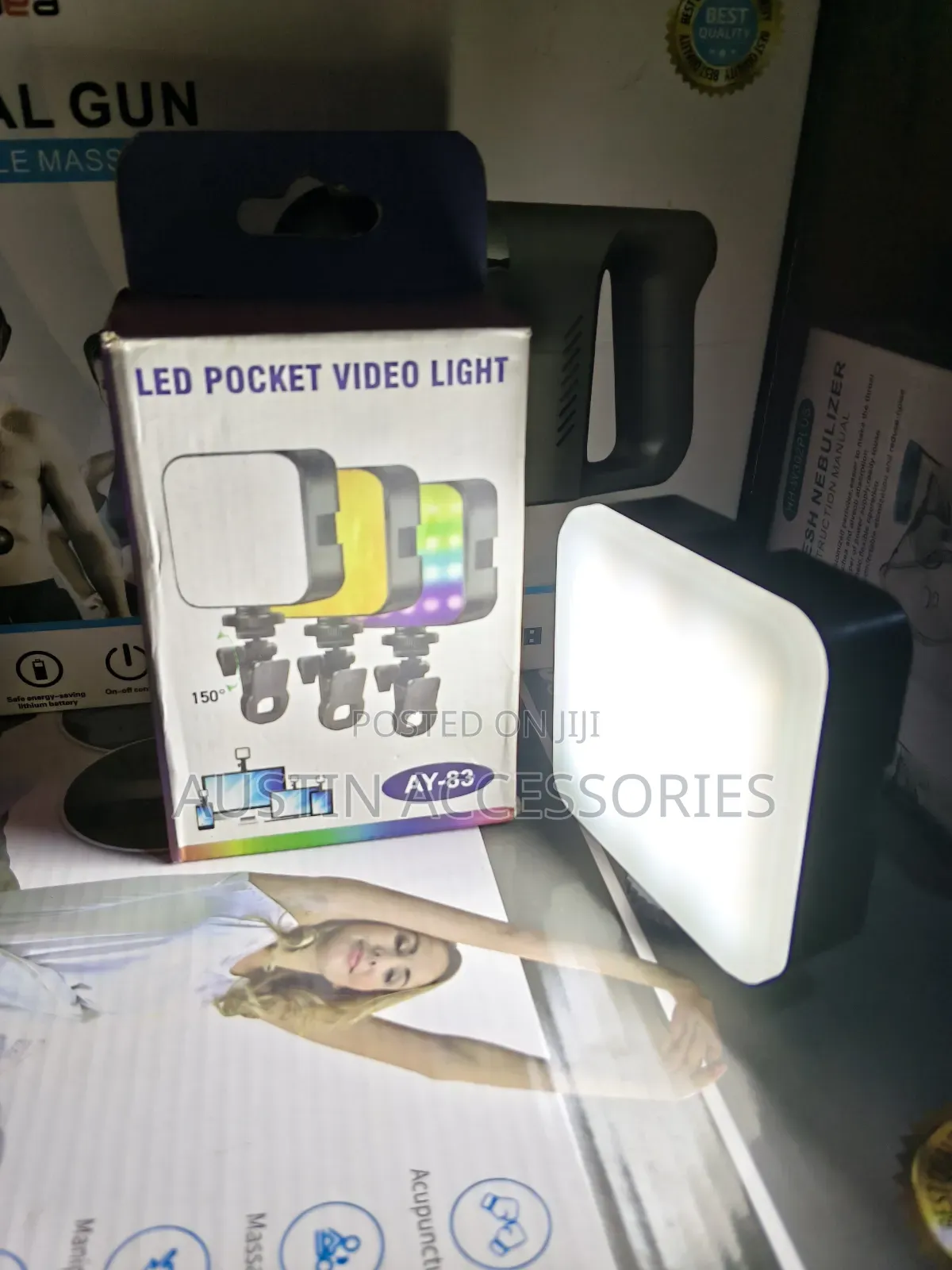 Ay-83 Led Pocket Video Light
