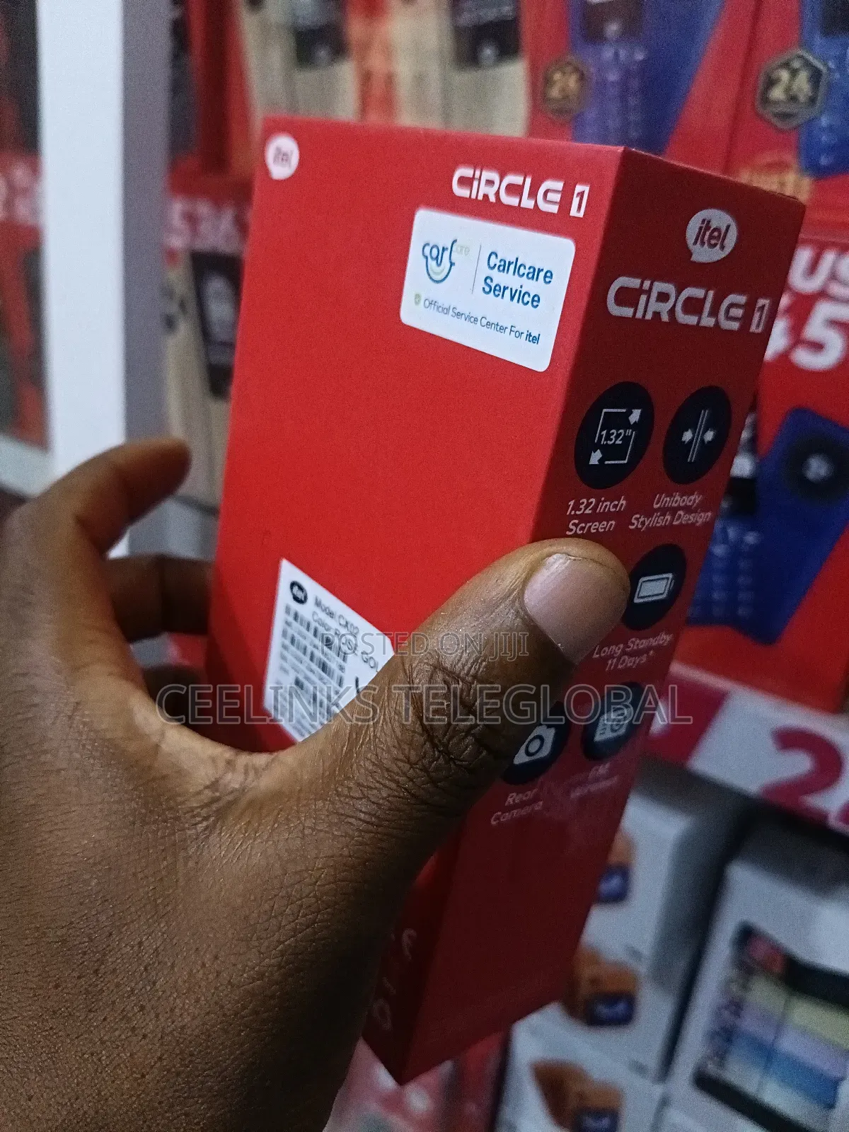 New Itel Circle 1 Silver