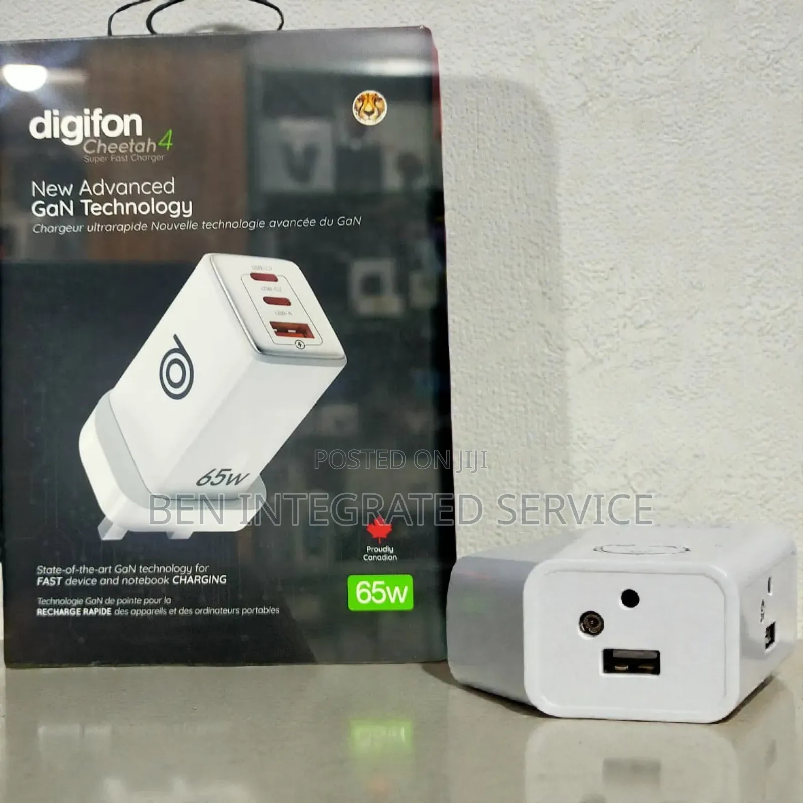 Digifon 65w Cheetah 4 Gan Charger