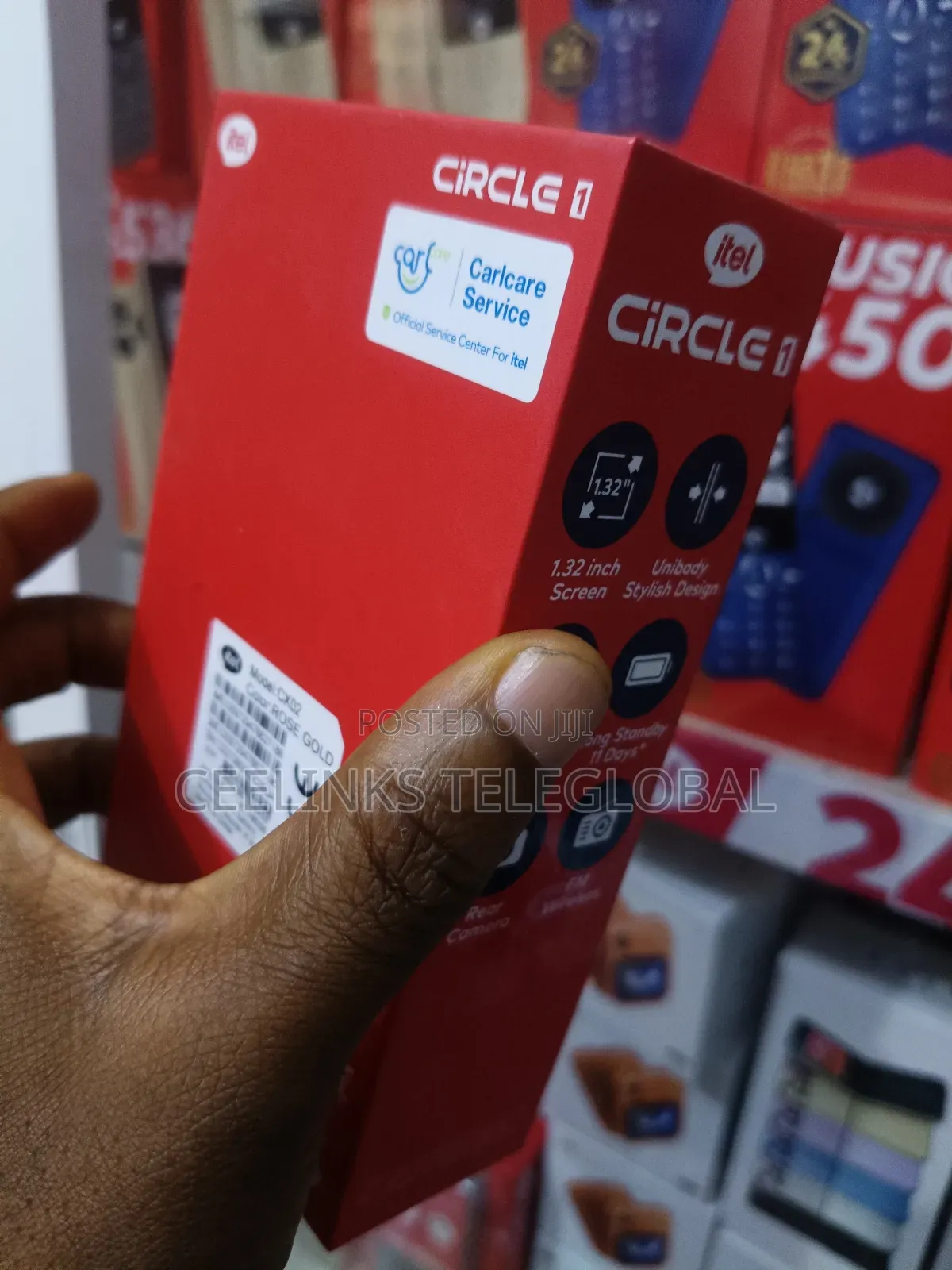 New Itel Circle 1 Black