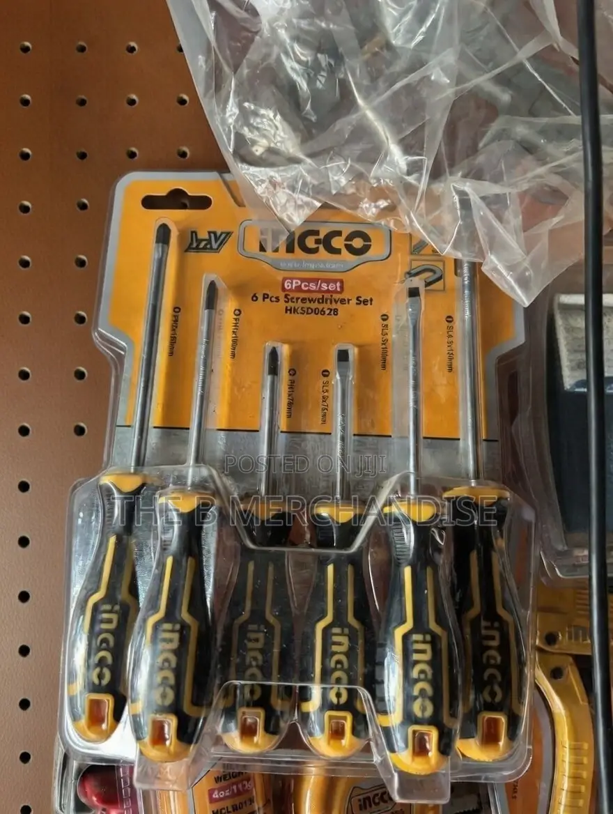 6pcs Mechanical/Electrical Screwdriver Set