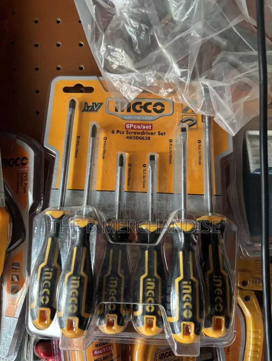 6pcs Mechanical/Electrical Screwdriver Set
