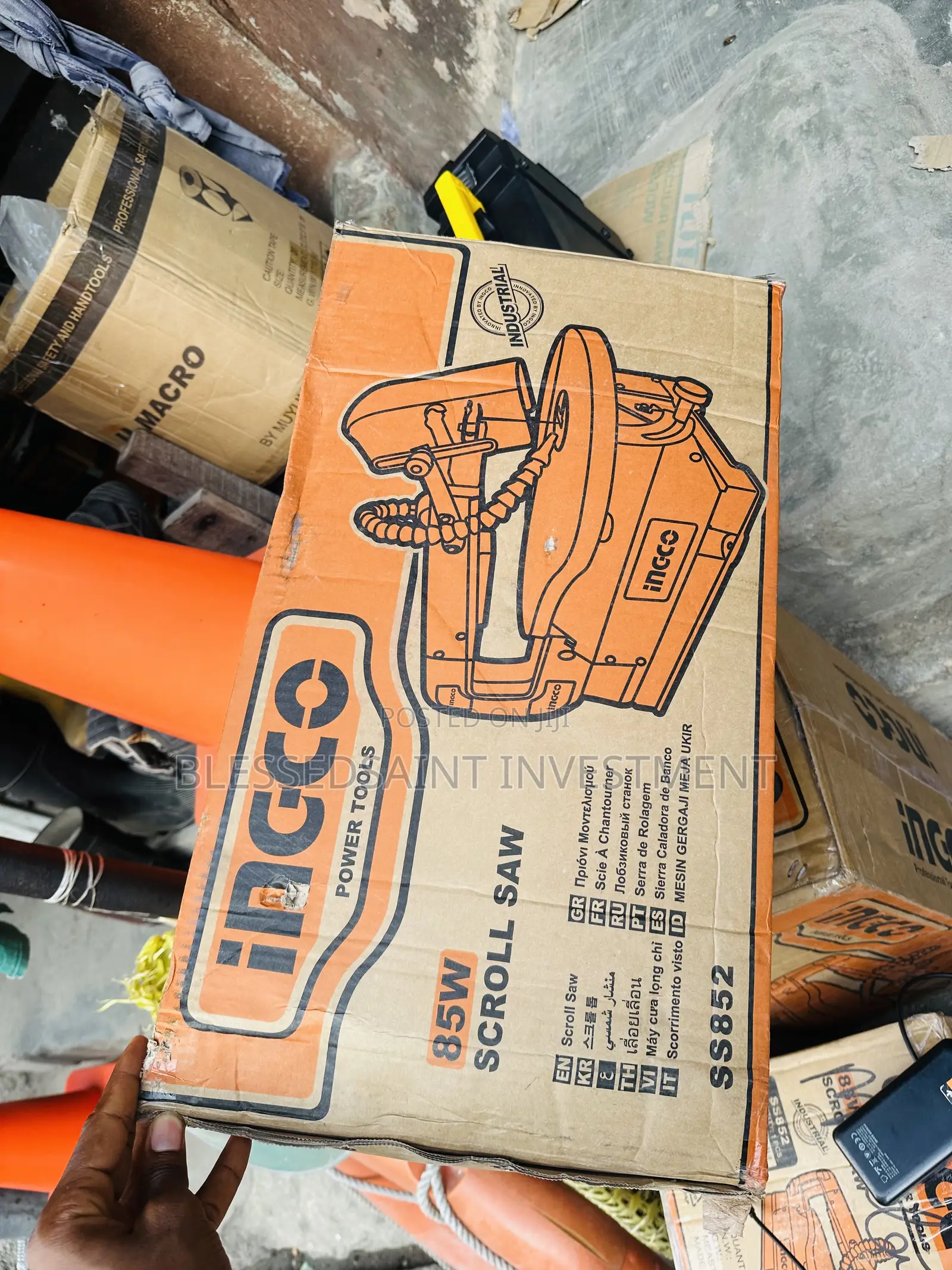 Ingco Scroll Saw Machine 85w