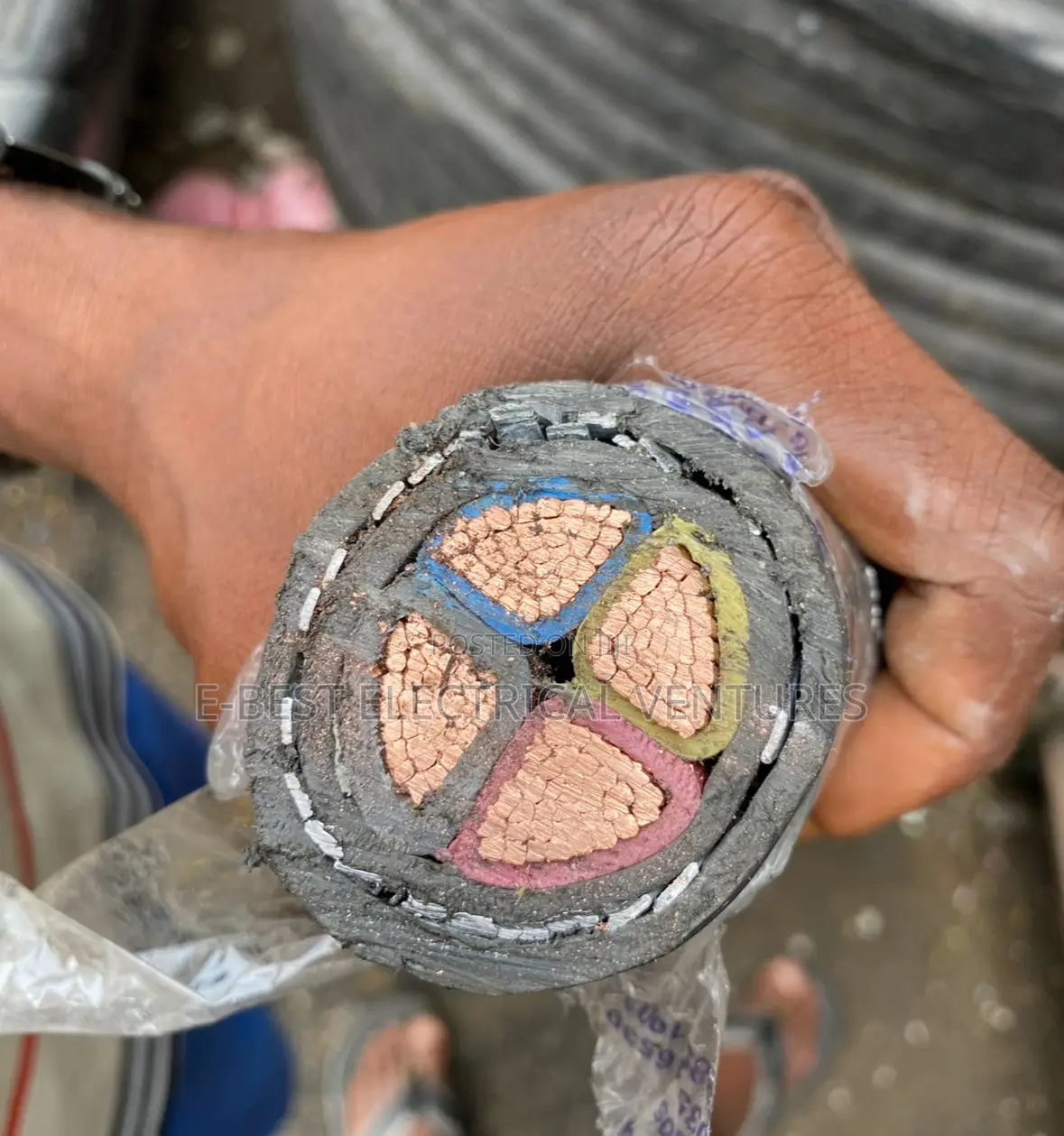 120mm X 4core Armoured Cable