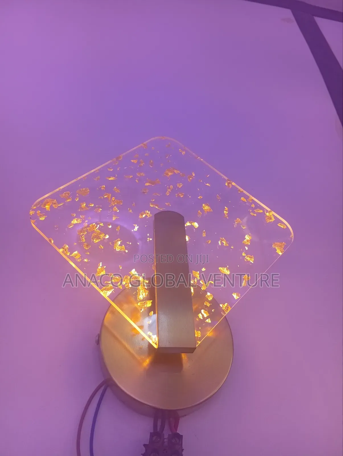 Modern Led Wall Bracket 3 Colours Light Gold Body