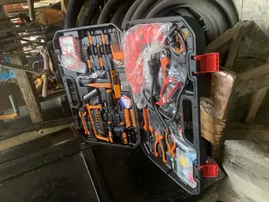 Electric Drill and Hand Tools Kit