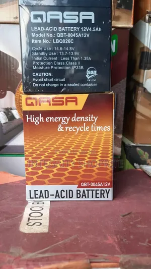 Qasa Lead Acid Battery 12v4.5ah