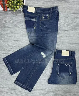 Premium Quality Luxury Men's Jeans Galley Dept Well Banded Package