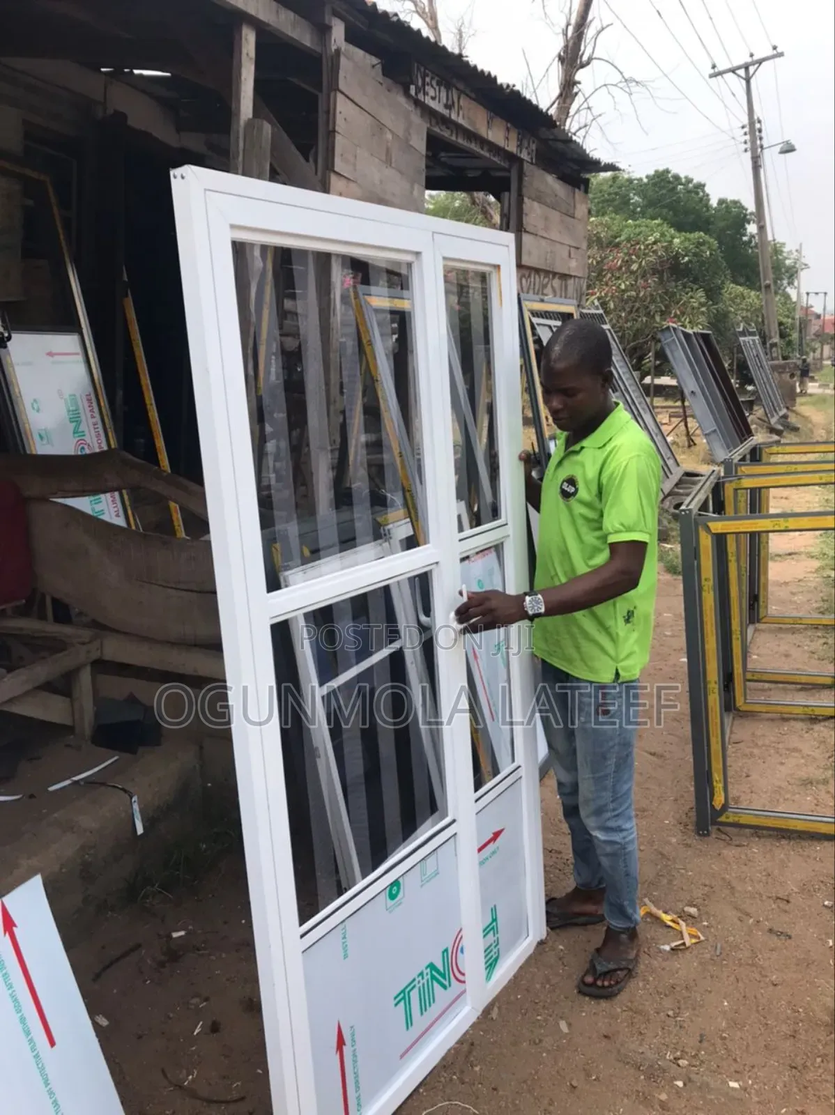 Front Aluminum Net Door
