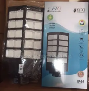 FFG Solar Powered 1000w Street Light 20 Eyes Led Outdoor