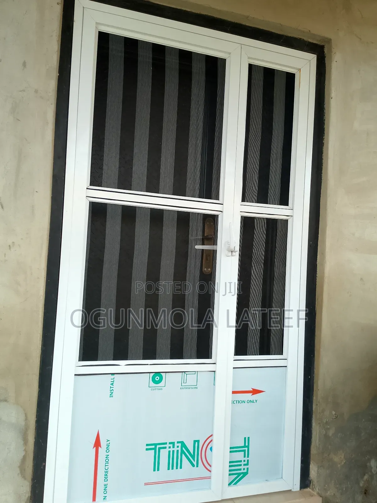 Front Aluminum Net Door