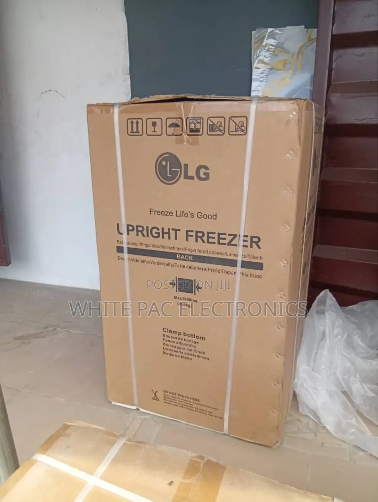 Lg Freezer 3 Steps Upright Original For Ice Block Maker Fast Maker