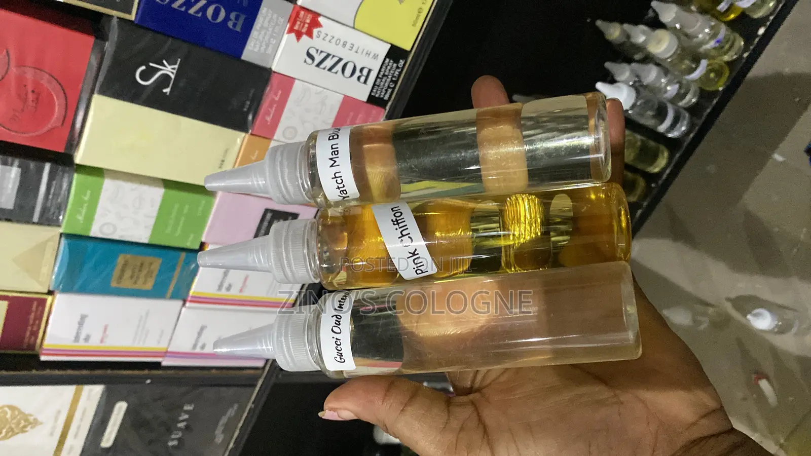 100ml Nozzle Refill Perfume Oil