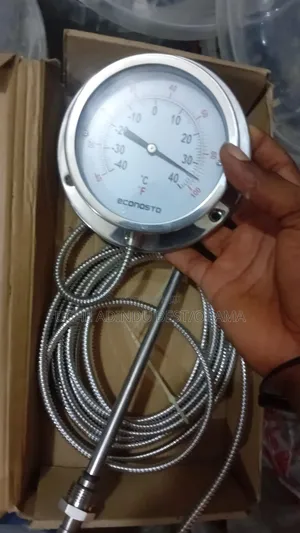 -40+40c Temperature Gauge With Capillary 4inche