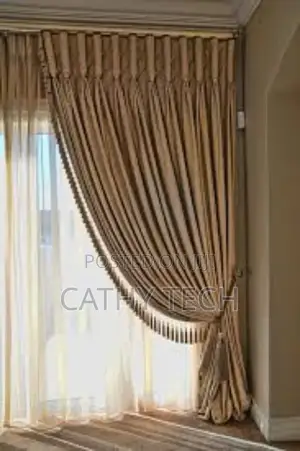 Modern Curtains for Duplex in Lekki