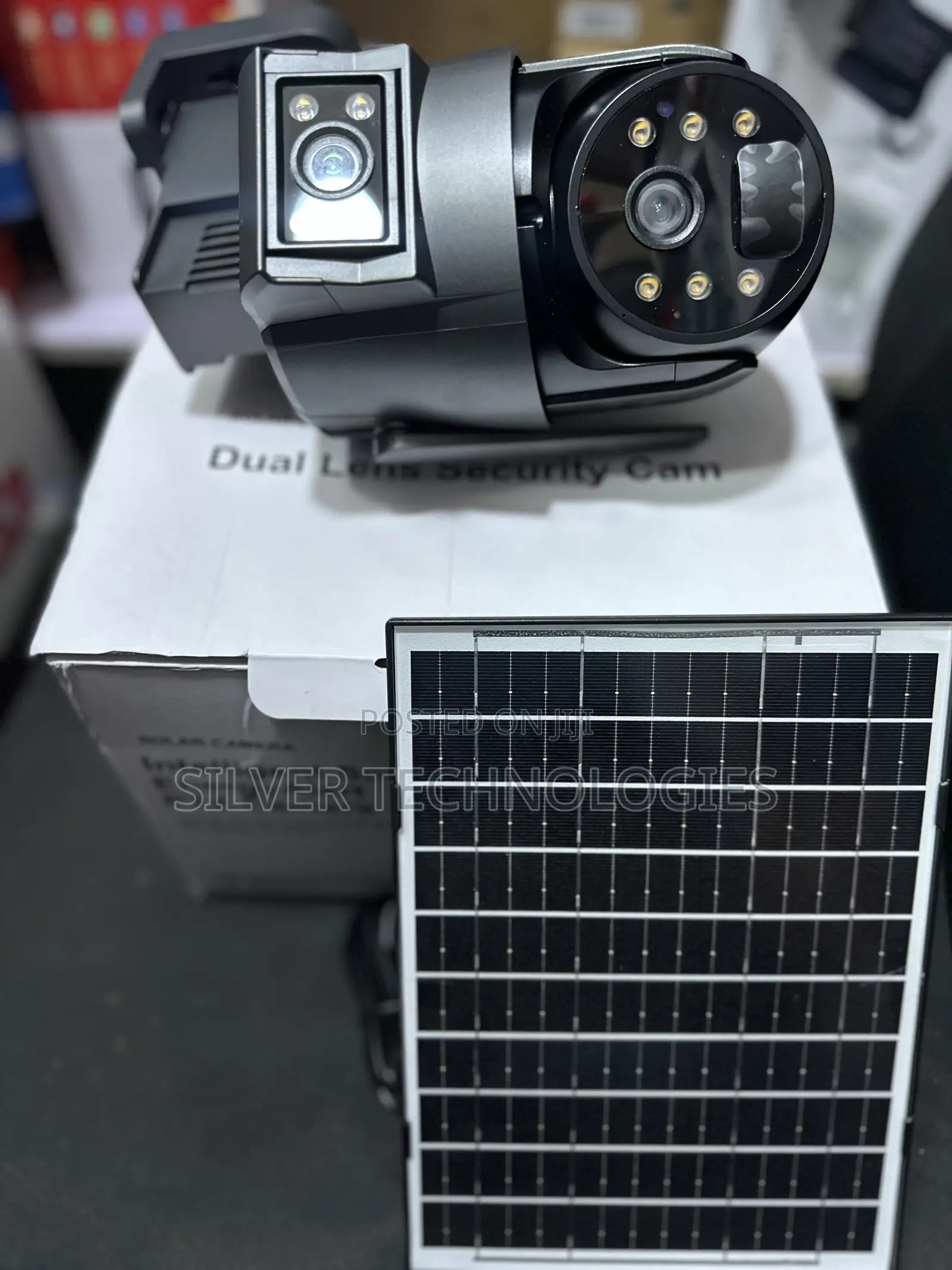 Ubox Dual Lens Solar PTZ Camera
