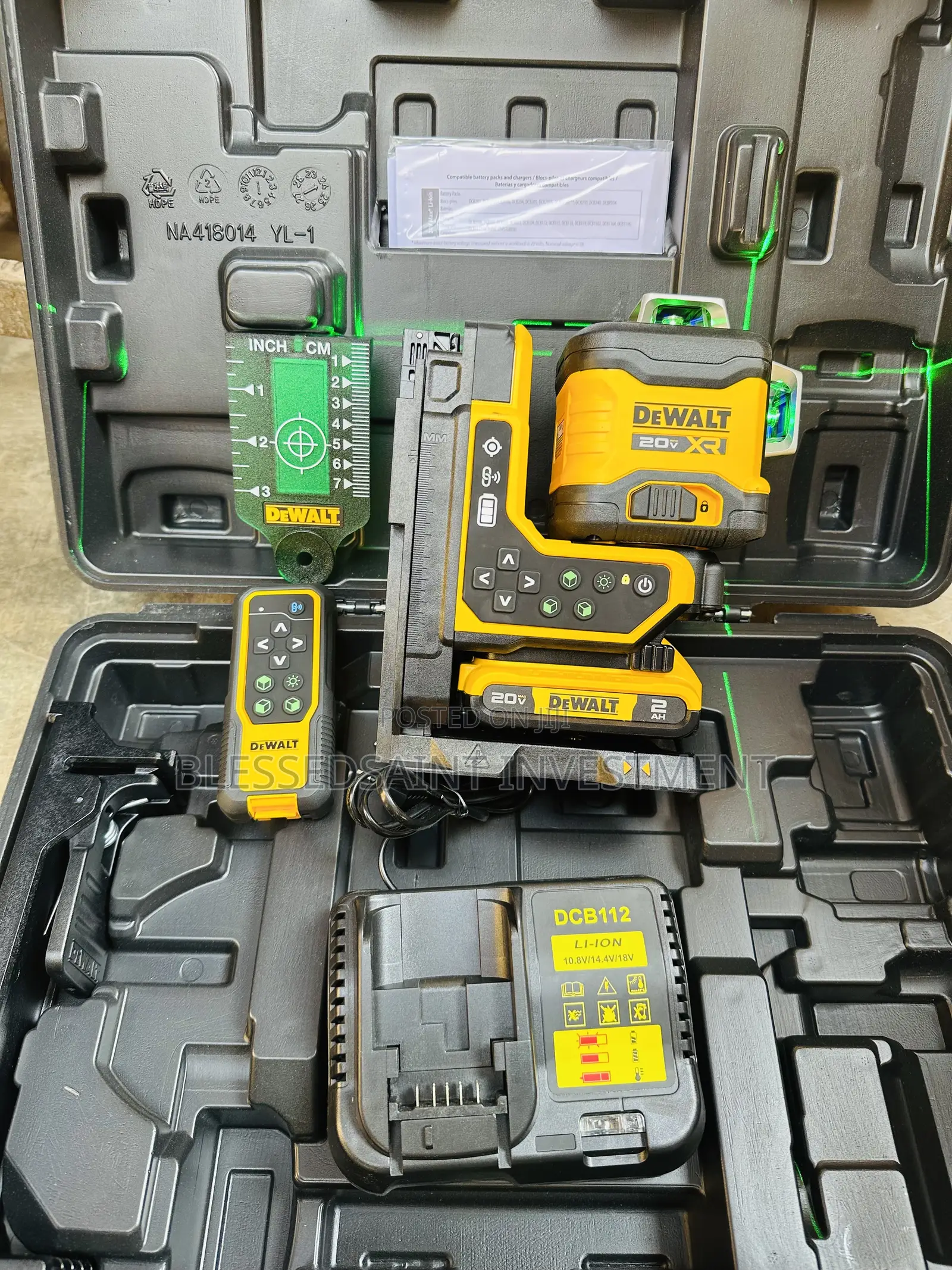 Original Dewalt 12 Lines Laser Leveling Tools