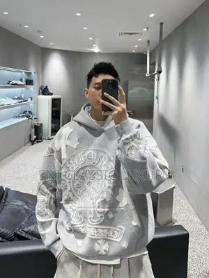 Best Quality Luxury Men's Hoodies Chrome Heart Well Banded