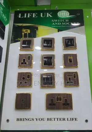 13 Amps Gold Sockets