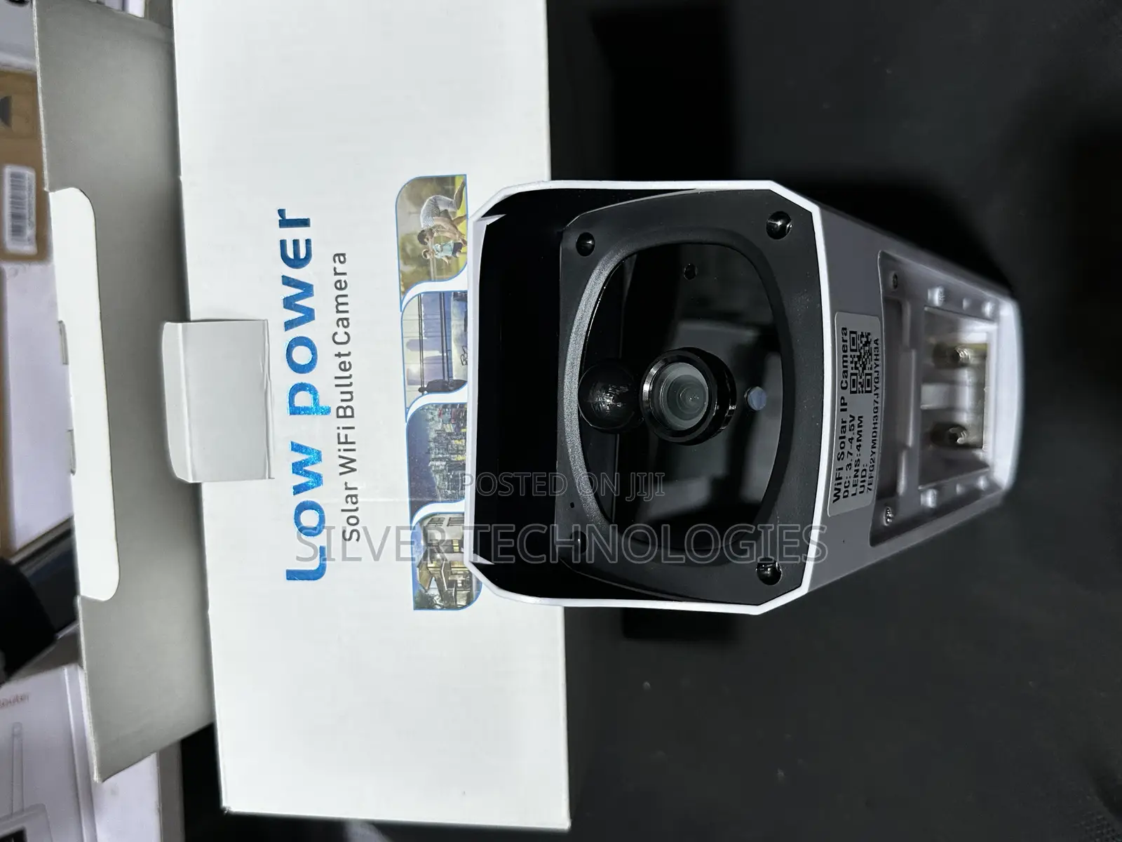 Low Power Solar Wifi Bullet Camera