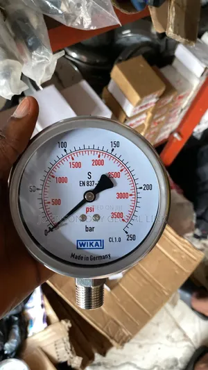 Pressure Gauge 0–250 Bar