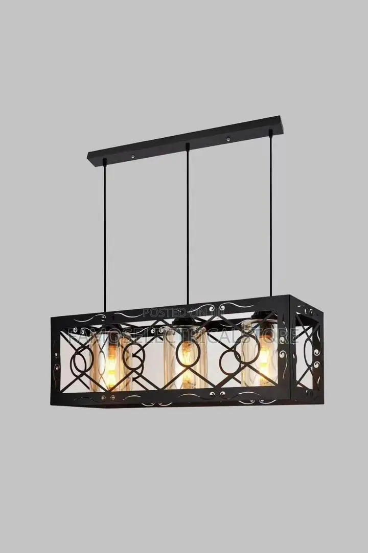 Glass Vintage Drop Light