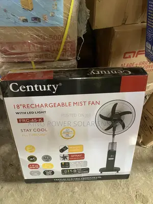18” Century Rechargeable Mist Fan
