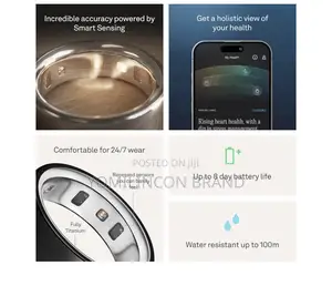Oura Ring 4 - Black - Size 11,10, 9, and 8