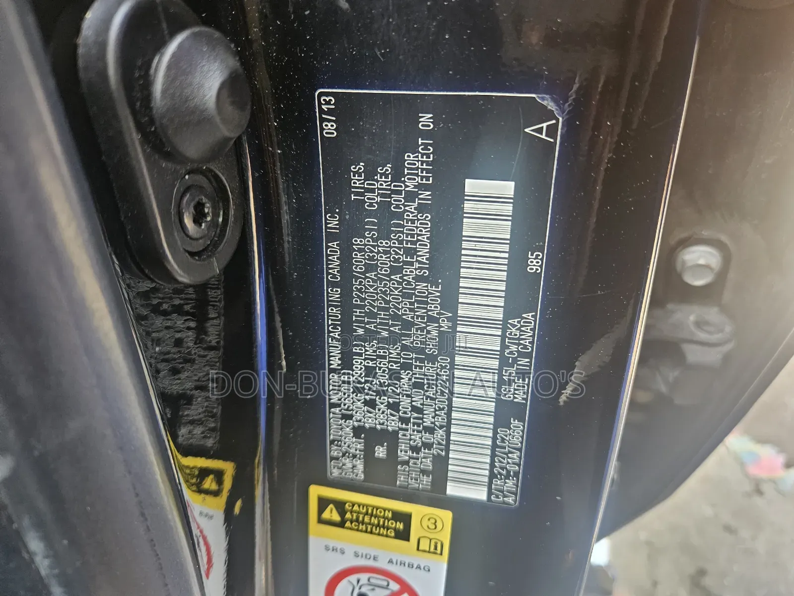 Lexus RX 350 2013 Black