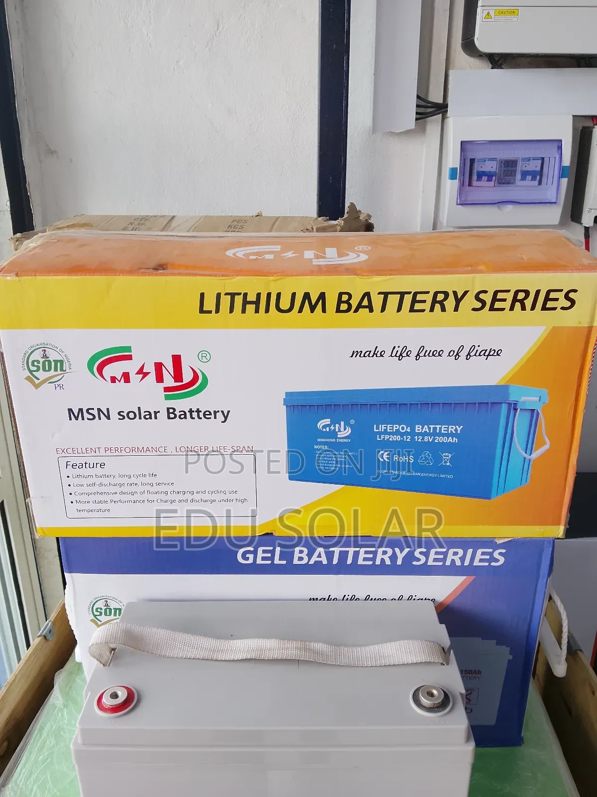 Solar Lithium Battery