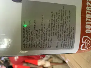 18” Qasa Rechargeable Mist Fan