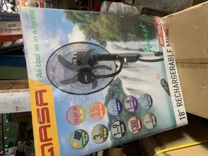 18” Qasa Rechargeable Mist Fan