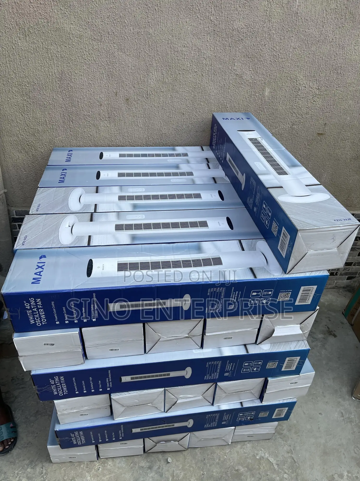 Maxi Tower Fan 40 Inch White