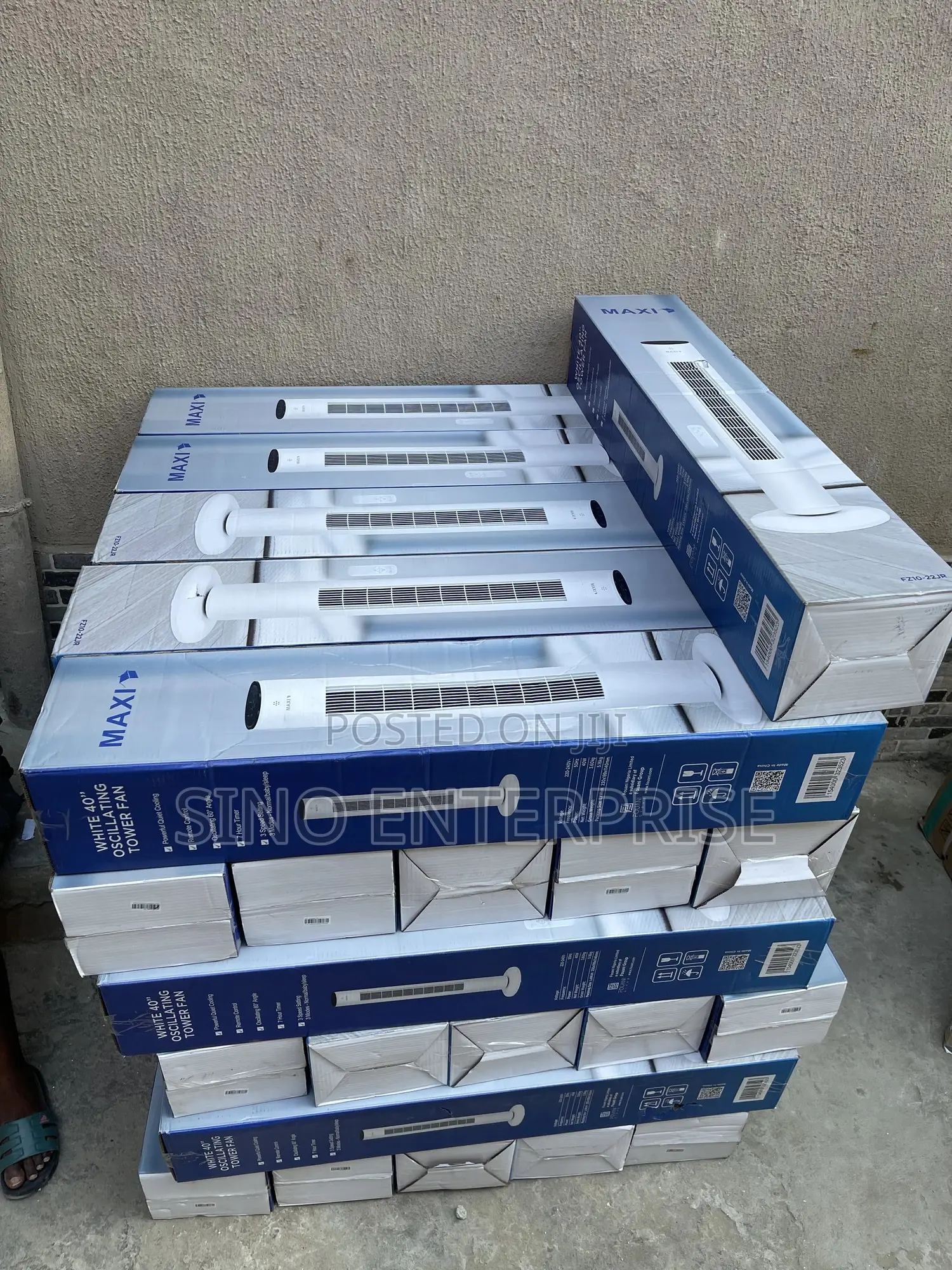 Maxi Tower Fan 40 Inch White