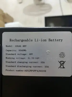5kwh/48v Hz Solar Lithium Battery