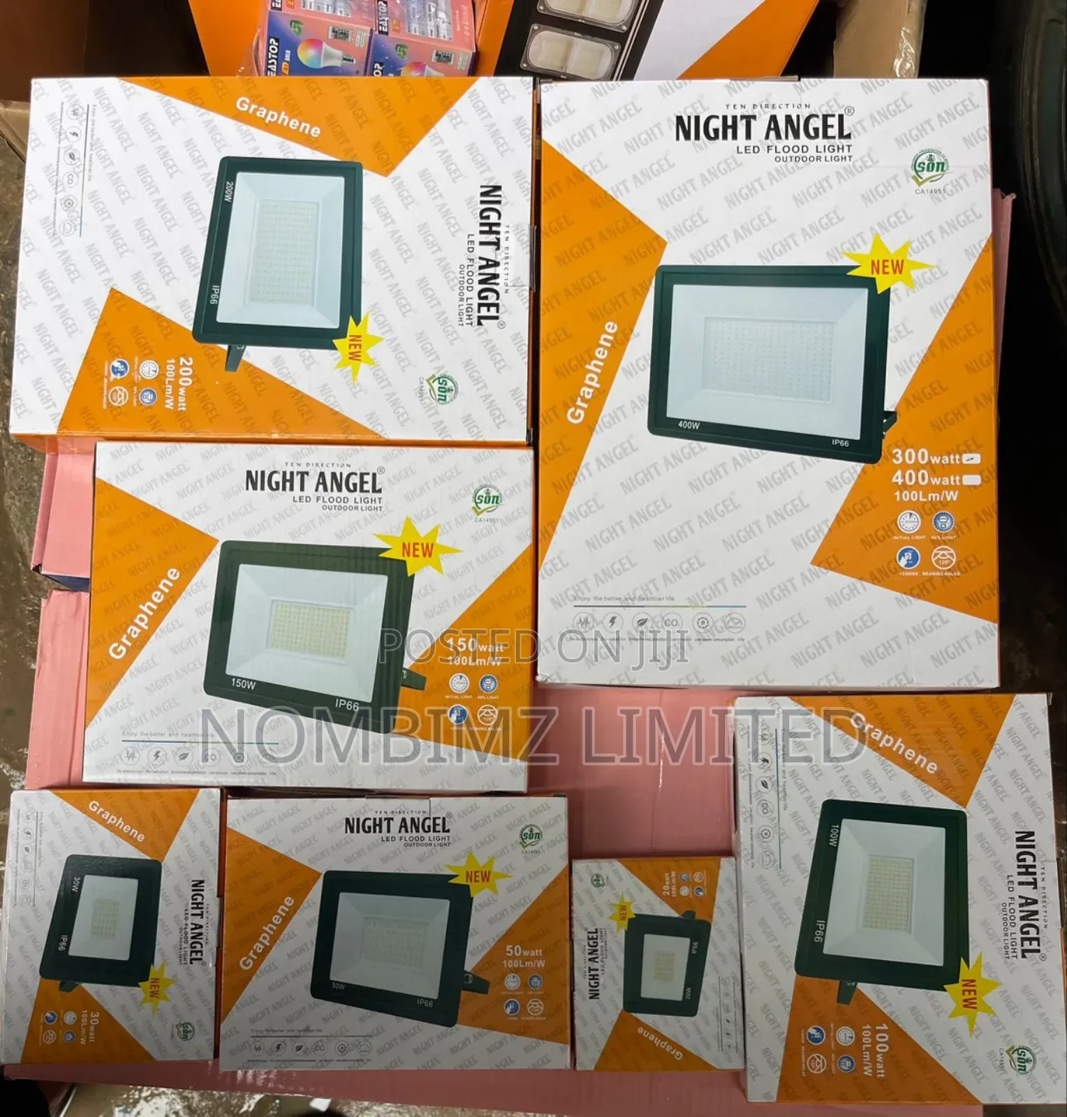 200w Night Angel Ac Led Super Bright Security Flood Light