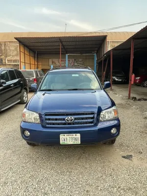 Toyota Highlander V6 2005 Blue