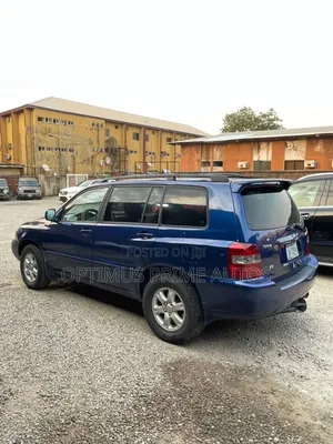 Toyota Highlander V6 2005 Blue