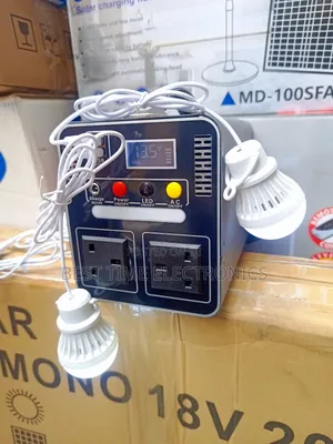 650w Wolftek Lithium Solar Generator With 200watts Solar Panel