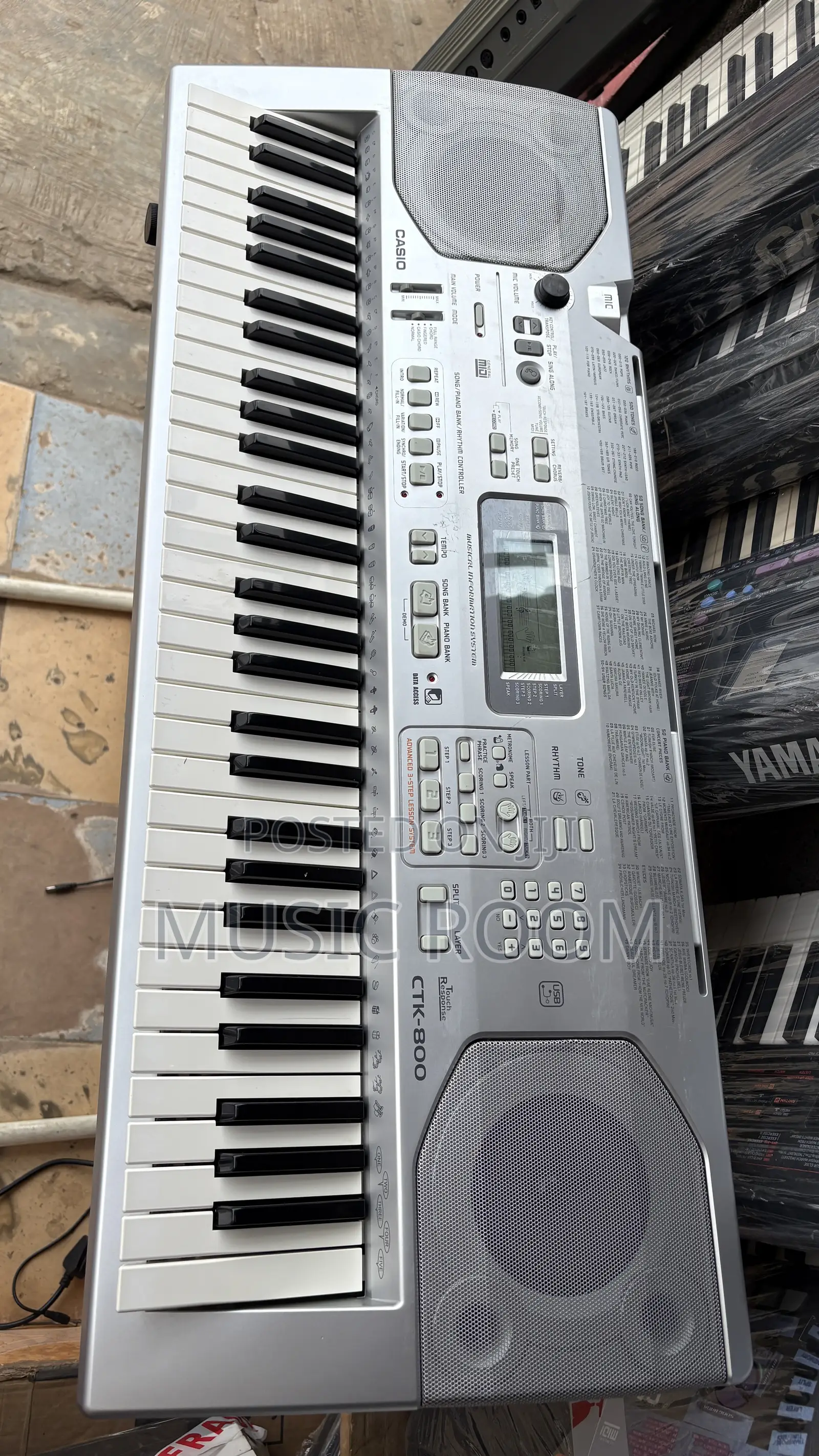 Standard Casio CTK 800 Keyboard
