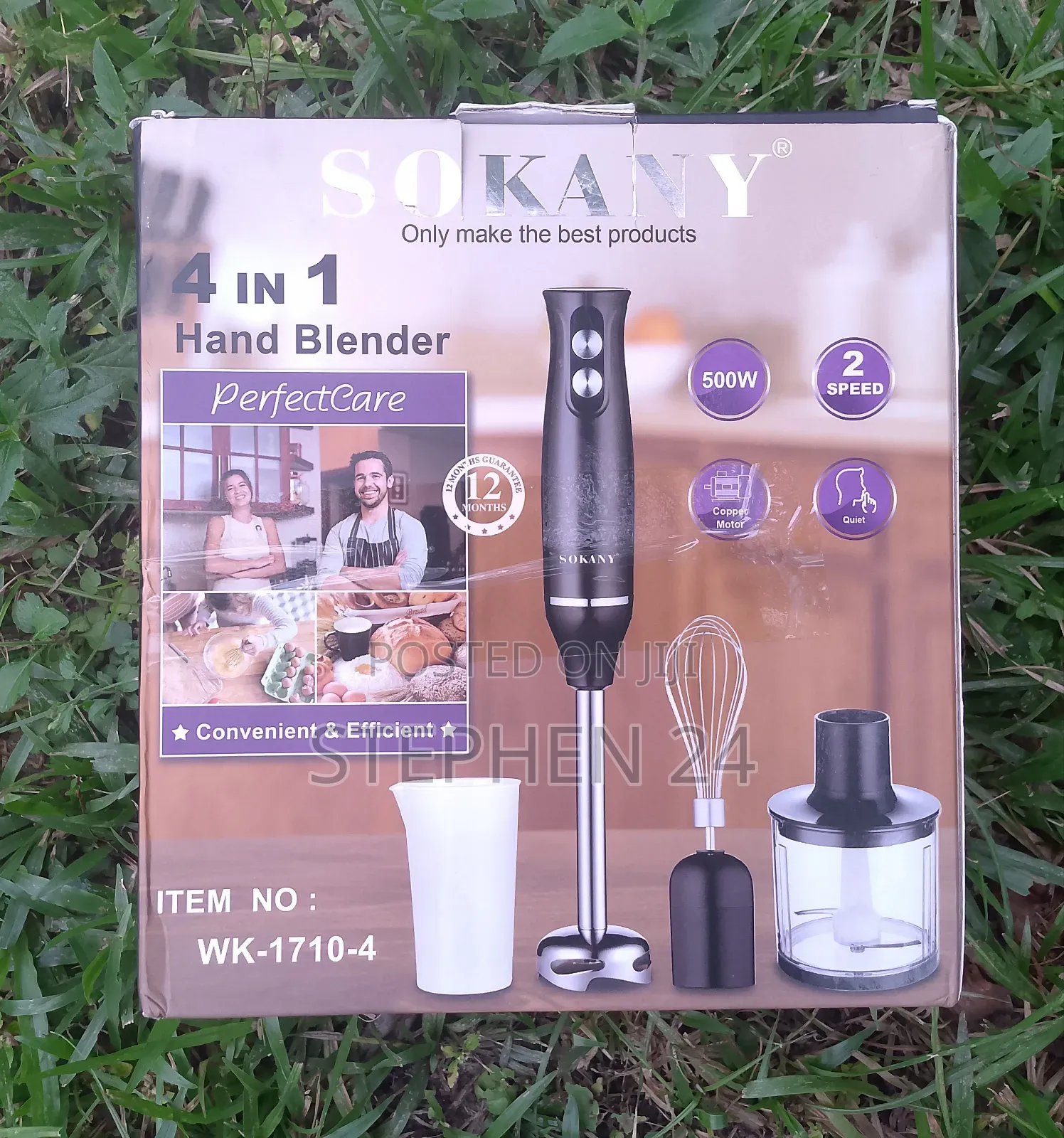 4 in 1 Electric Stick Immersion Blender