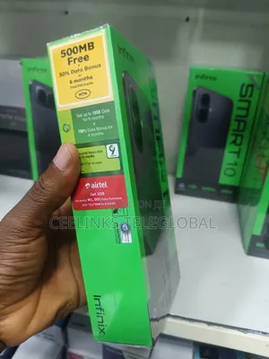 New Infinix Smart 10 64 GB Black