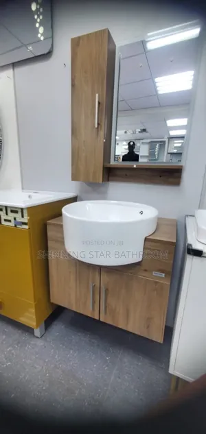 Luxury Dining and Bathroom Cabinet With Watch Hand Basine