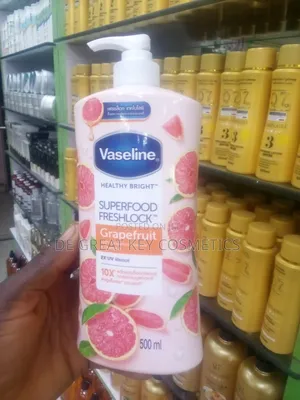 Vaseline Superfood Freshlock Grapefruit Lotion