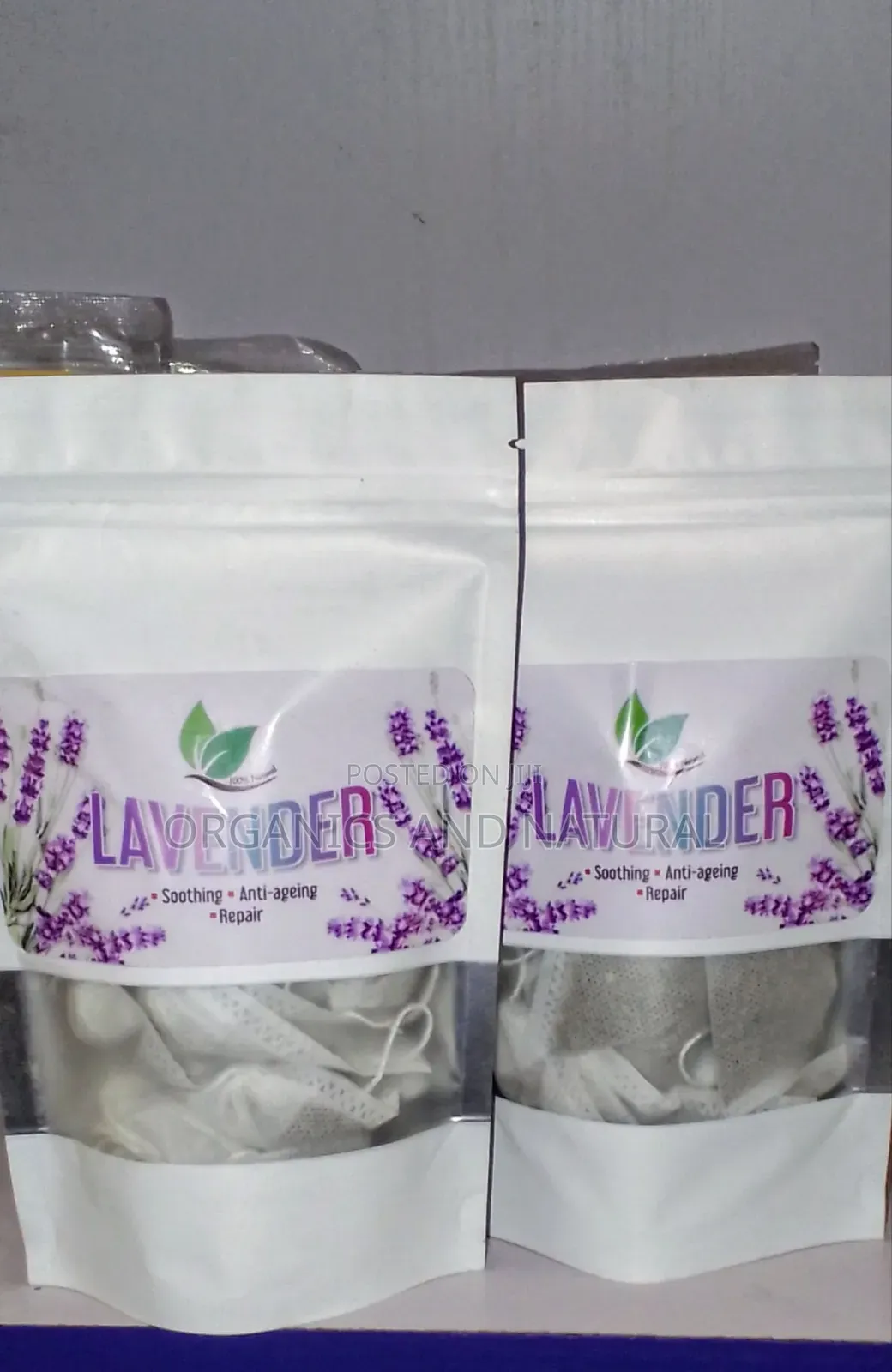 Natural Lavender Tea for Brain, Calming Nerves and Good Sleep