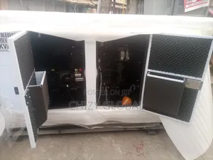 Perkins 80kva Soundproof Gen With a Year Warranty Safe Delivery