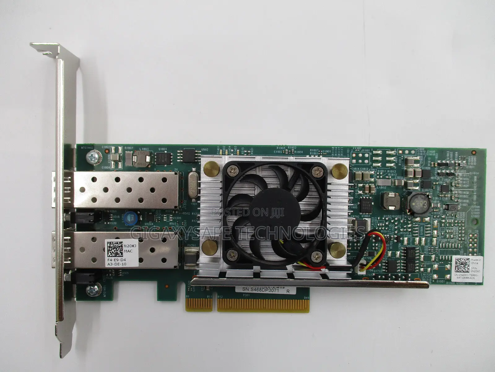 Dell Broadcom Dual-Port 10gbe SFP Pcie Network Adapter Dell