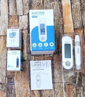Blood Glucose Meter Testing Kit With 50pcs Test Strips