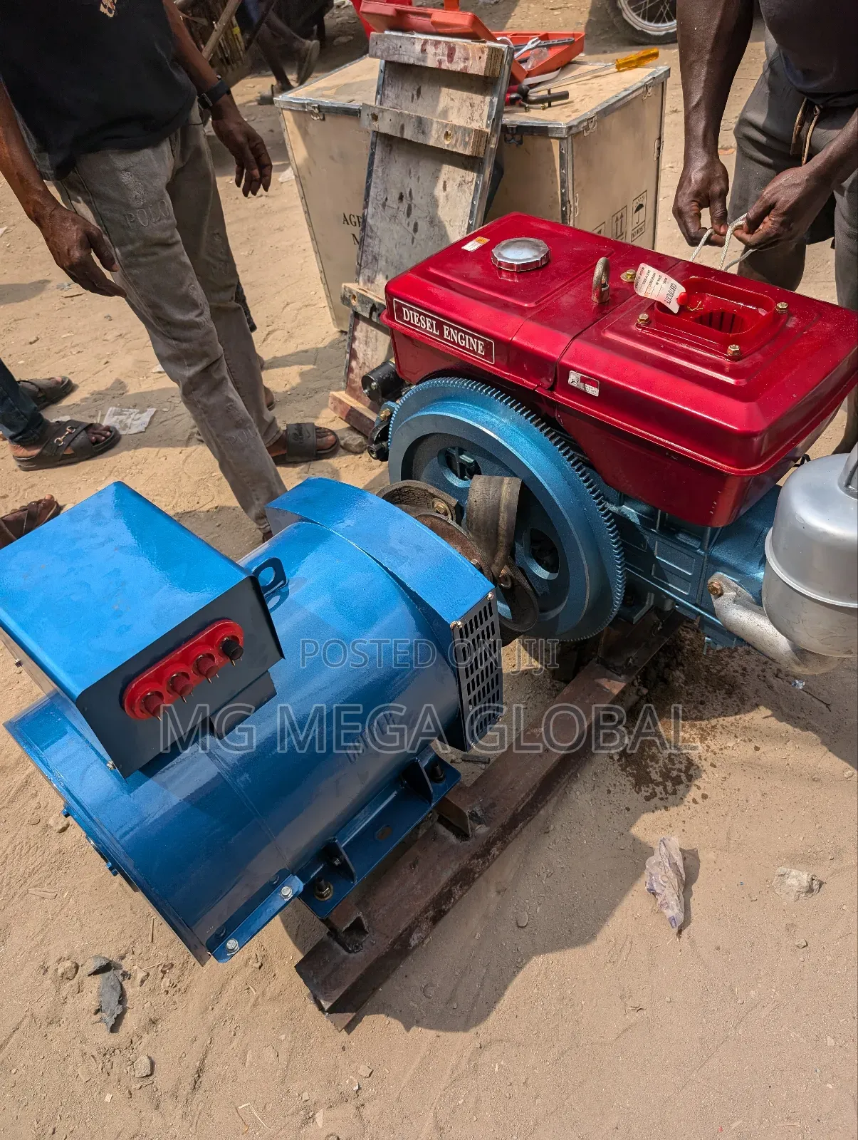 30kva Basic Diesel Generator With 1130 Engine 100% Copper Coil