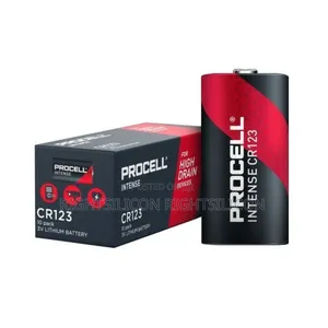 Usa 1x Duracell Procell Intense Cr123 3v Lithium Battery Pack Of 1